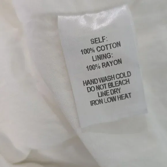 LULUS Rapunzel‎ White Eyelet Lace Mini Dress Medium - Picture 7 of 10